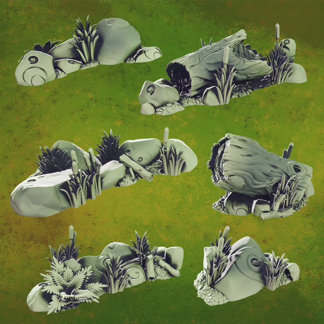 Deadly Swamp Terrain - Pond Edges