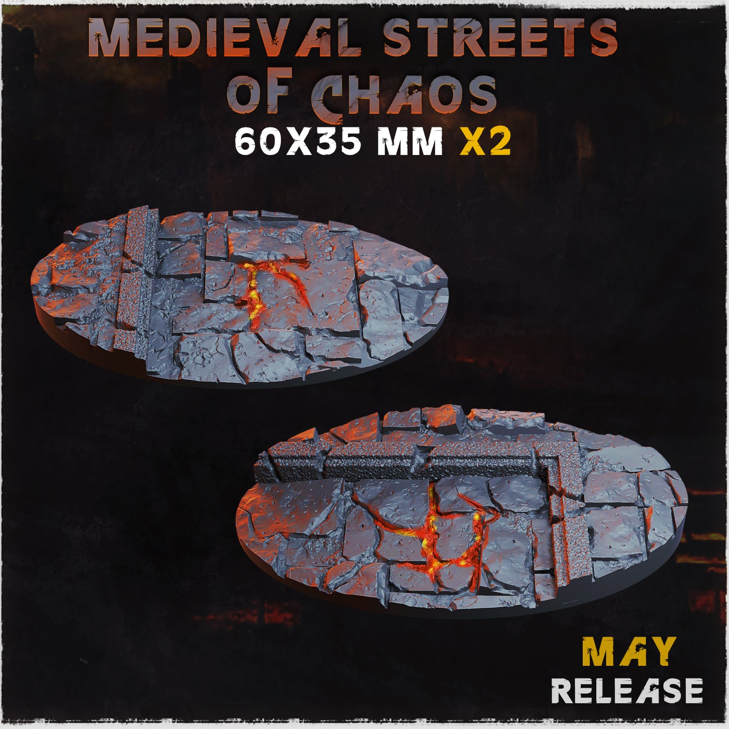 Medieval Streets of Chaos - Toppers