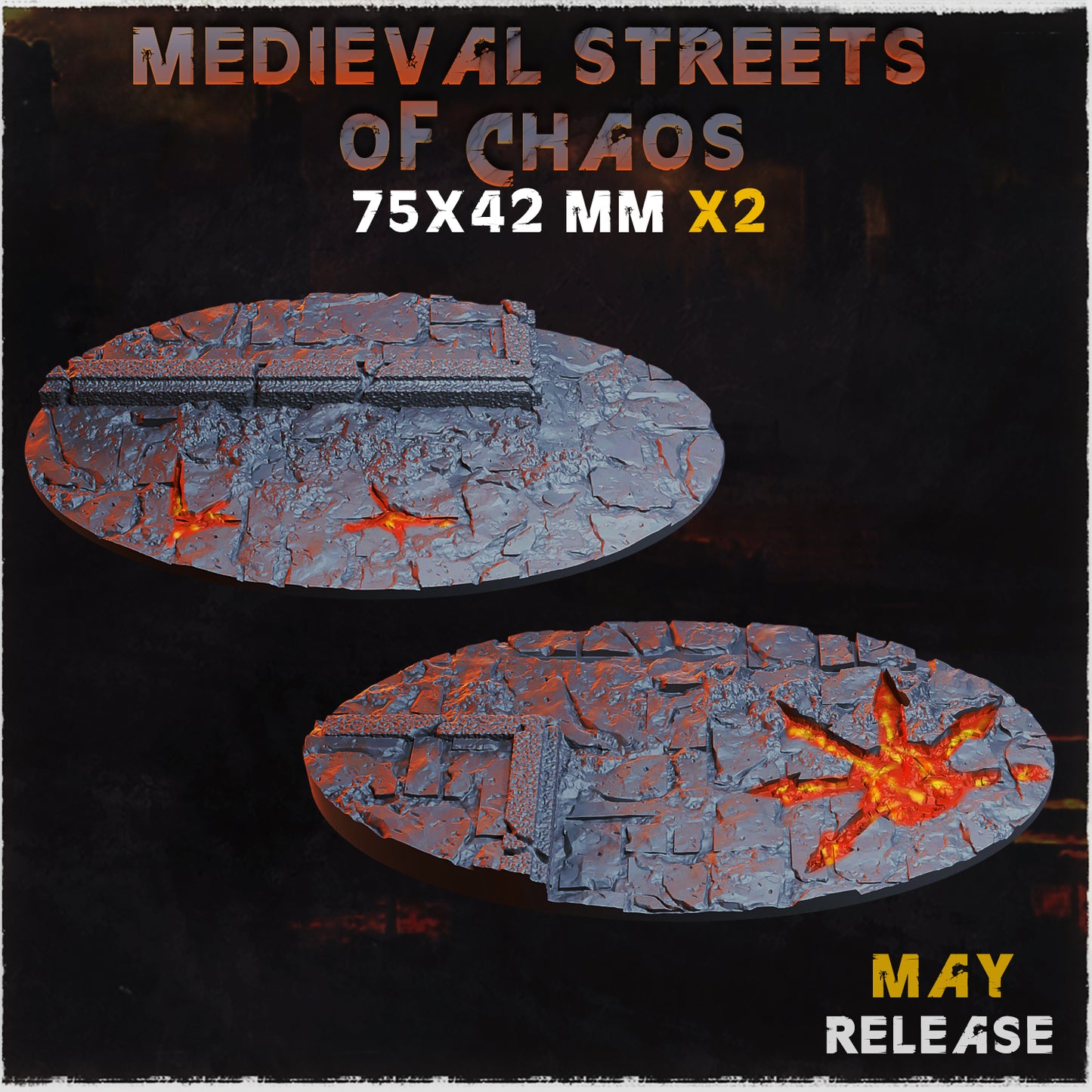 Medieval Streets of Chaos - Toppers