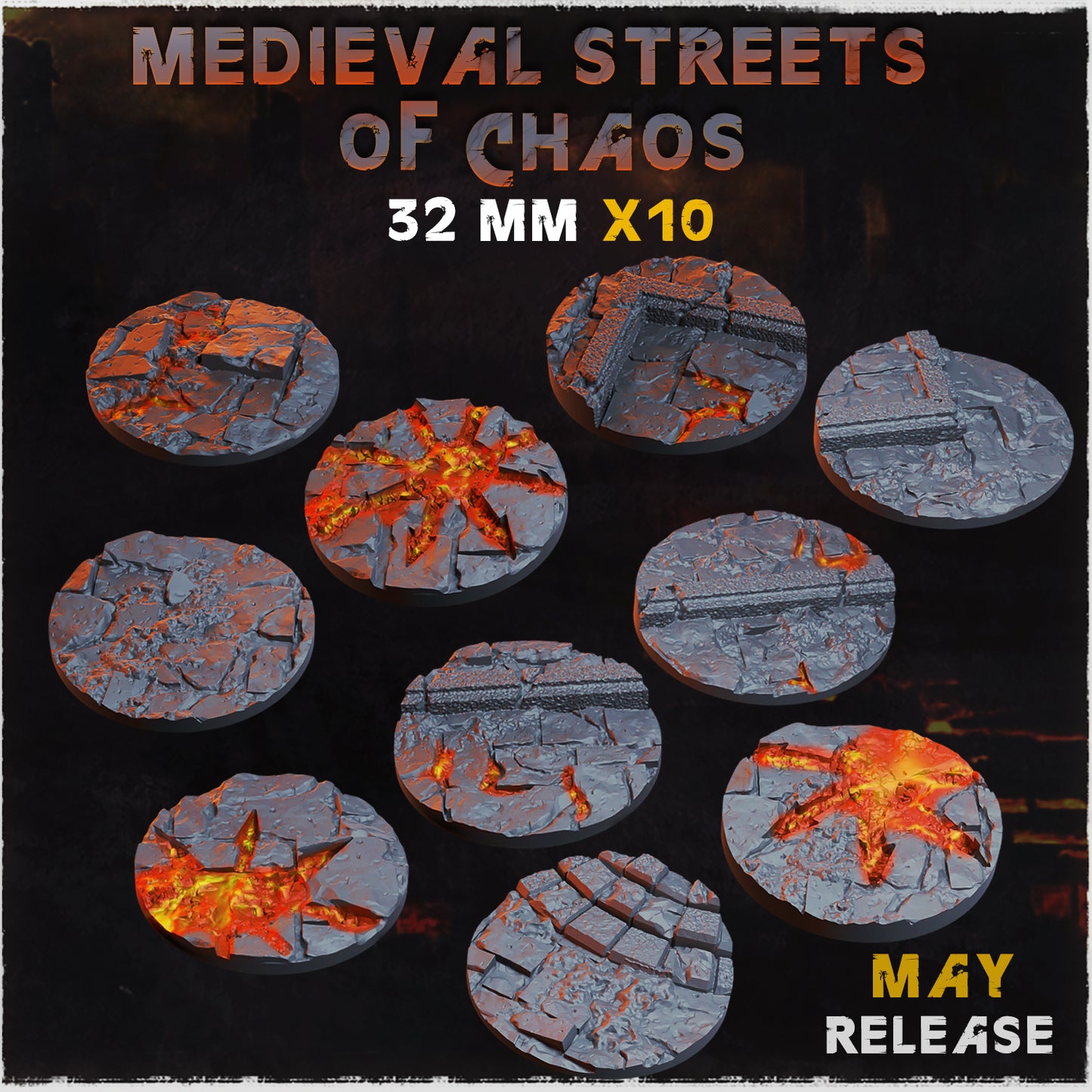 Medieval Streets of Chaos - Toppers