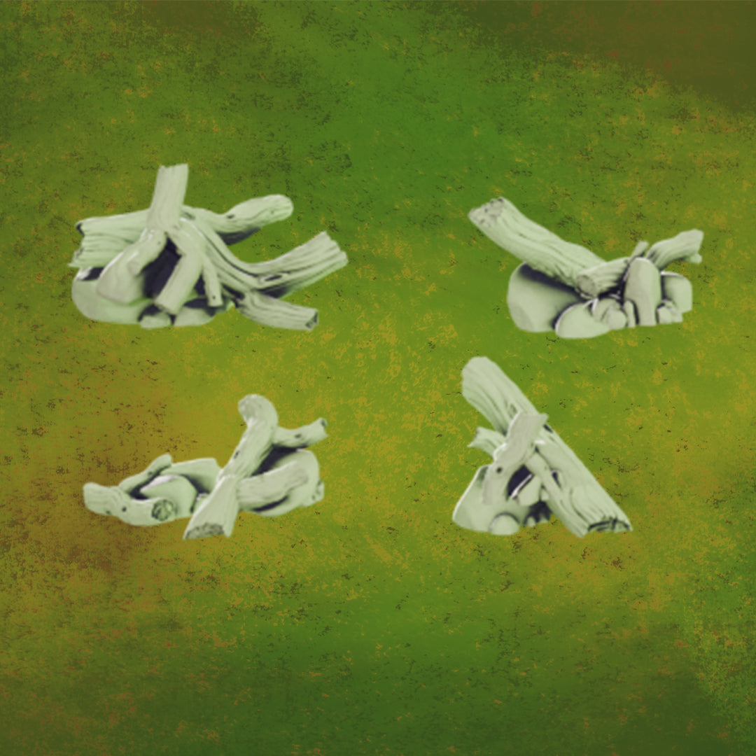 Deadly Swamp Basing Bits - Sticks & Stones