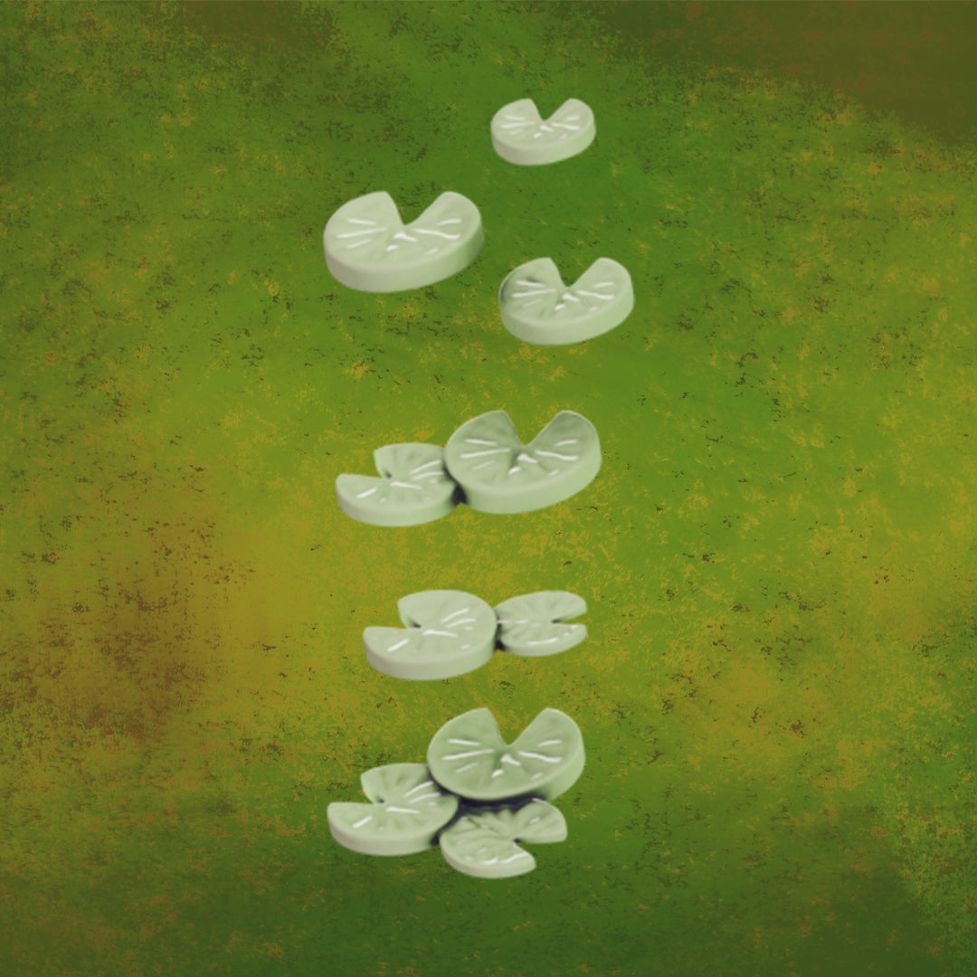 Deadly Swamp Basing Bits - Lilypads