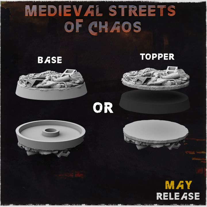 Medieval Streets of Chaos - Toppers