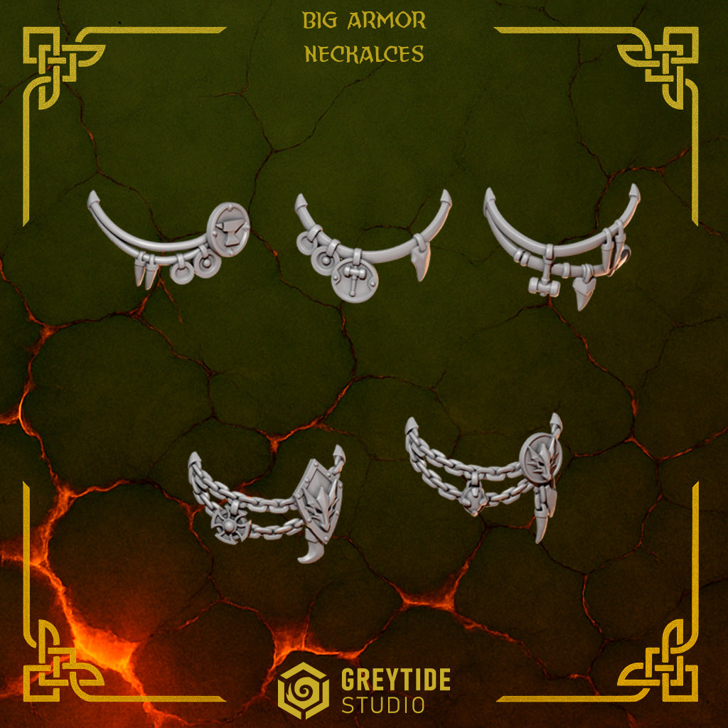 Greytide Studios - Anvil Wardens - Big Armor Necklaces 1