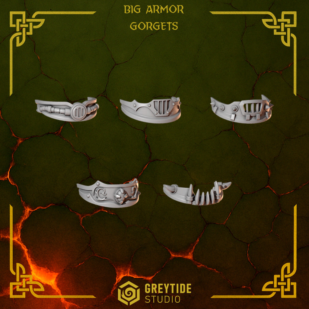 Greytide Studios - Anvil Wardens - Big Armor Gorgets