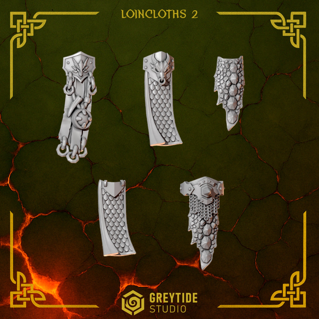 Greytide Studios - Anvil Wardens - Loincloths 2
