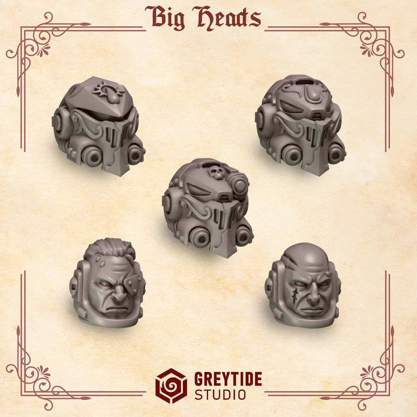 Greytide Studios - Crimson Lords - Big Heads