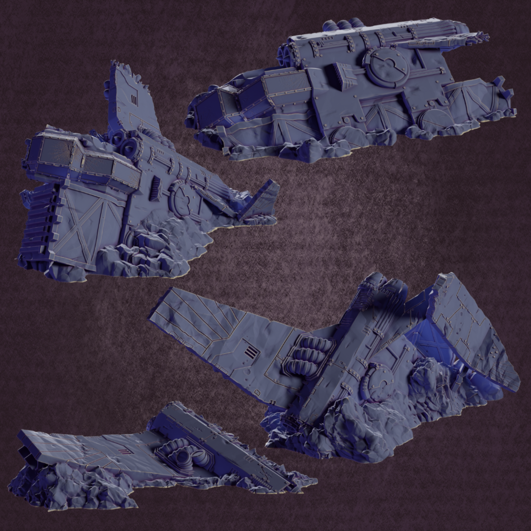 Crashed Lander Terrain Pack - November 2025 – eonsofbattle