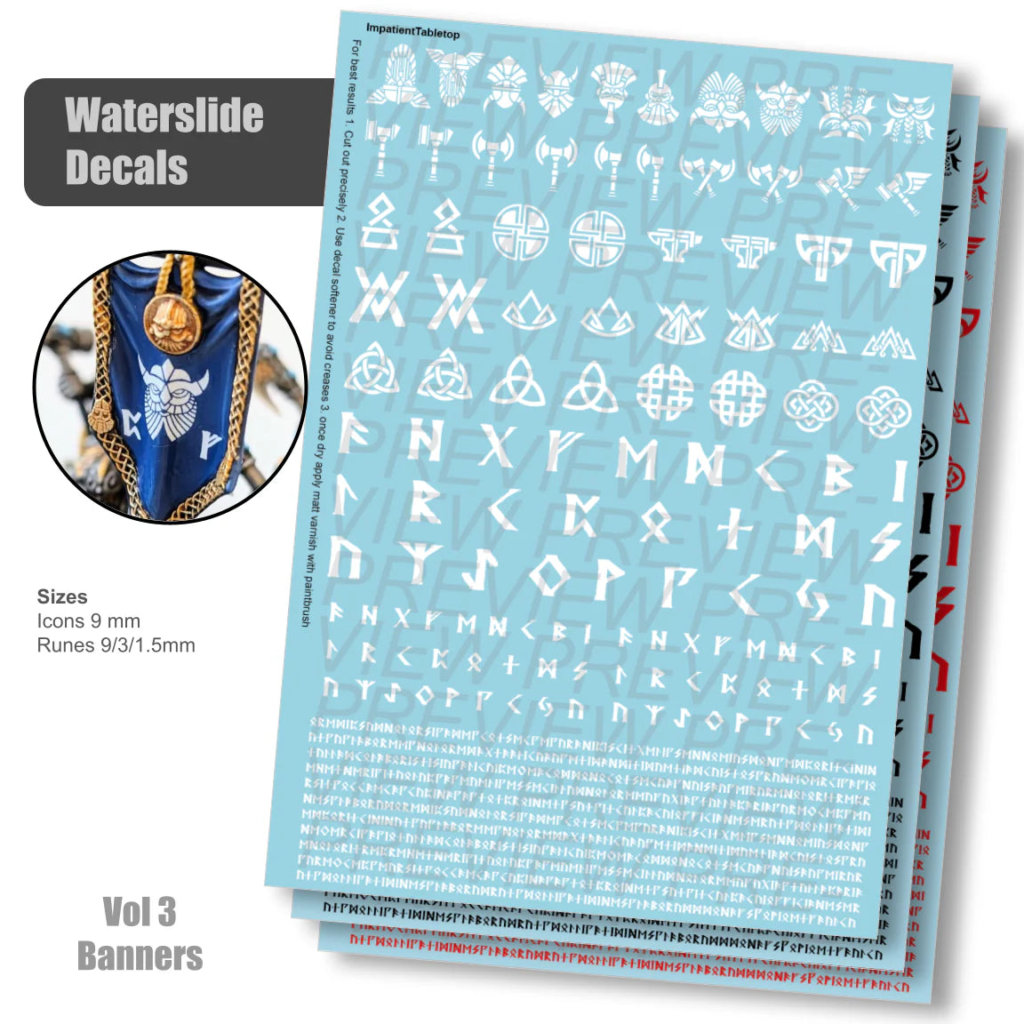 Dwarf - Decals (Various Options)