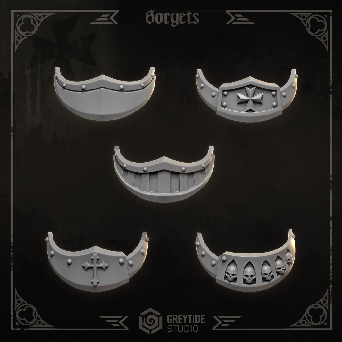 Greytide Studios - Eternal Crusaders - Gorgets