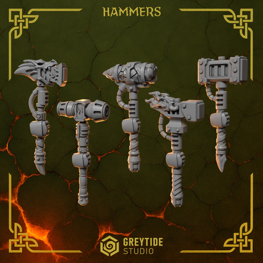 Greytide Studios - Anvil Wardens - Hammers