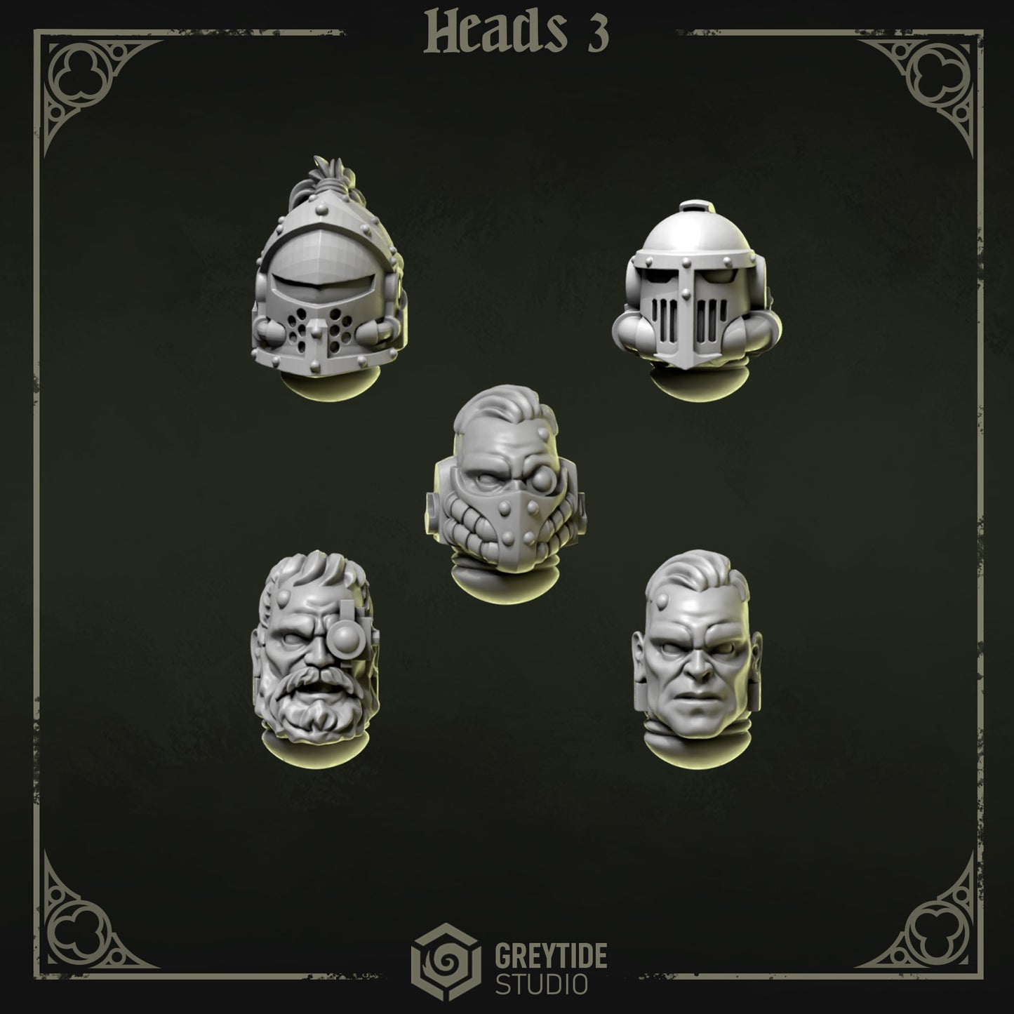 Greytide Studios - Eternal Pilgrims - Heads 3