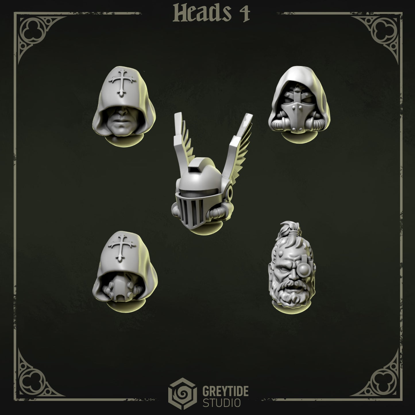 Greytide Studios - Eternal Pilgrims - Heads 4
