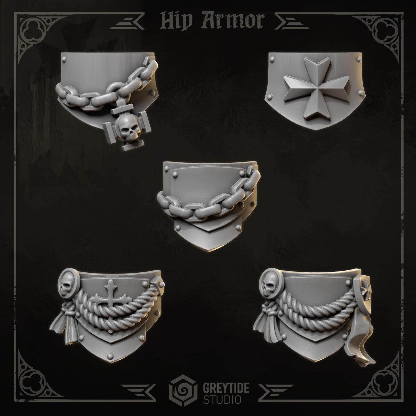 Greytide Studios - Eternal Crusaders - Hip Armor