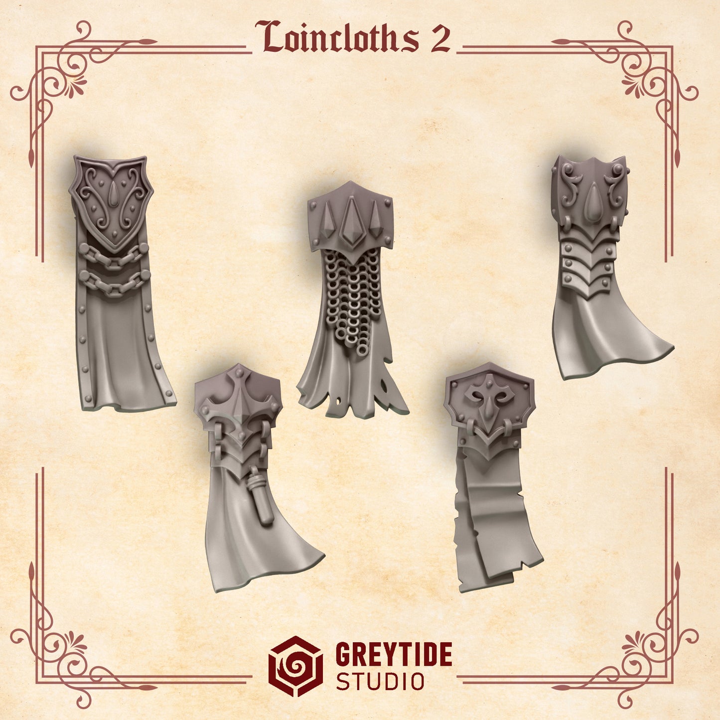Greytide Studios - Crimson Lords - Loincloths 2