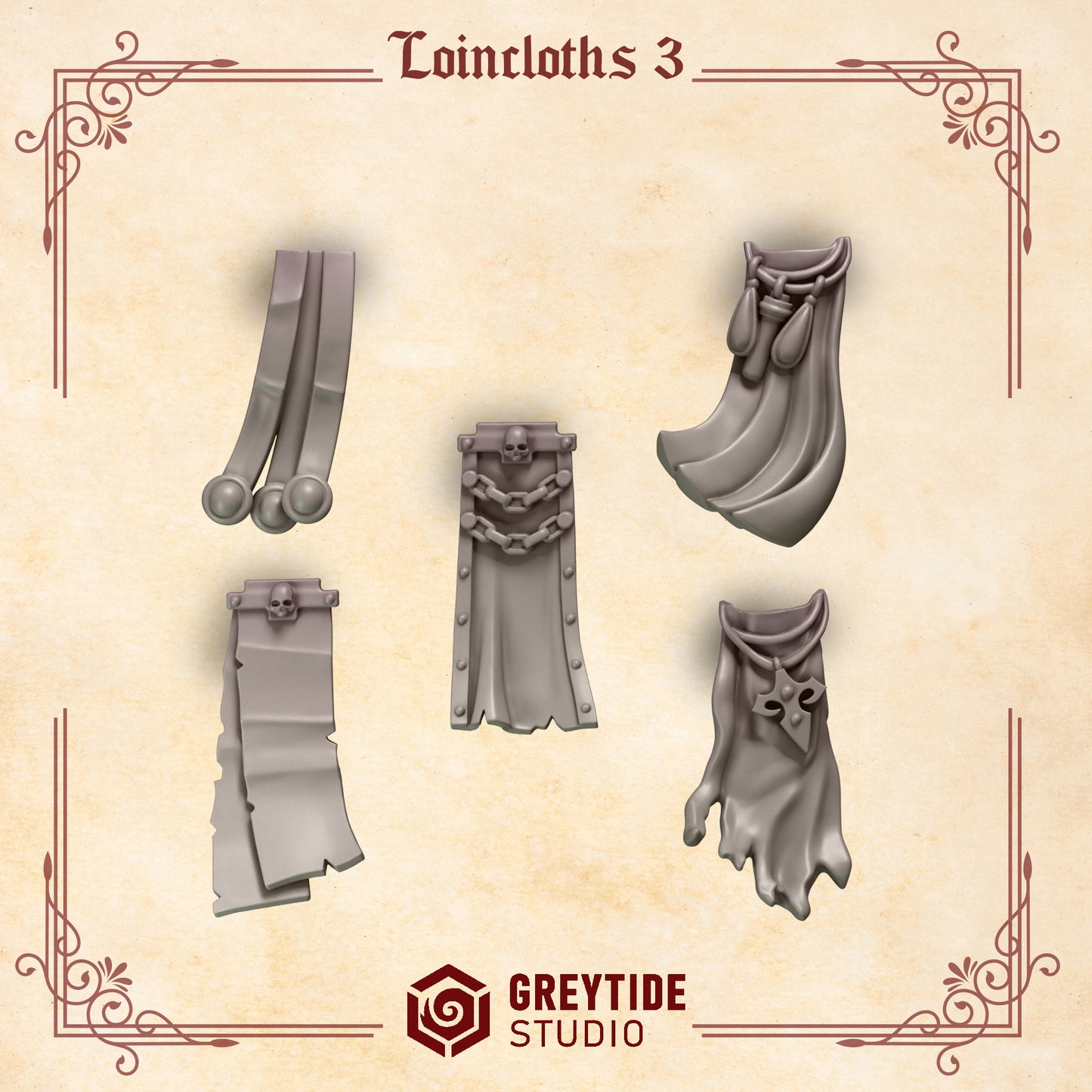 Greytide Studios - Crimson Lords - Loincloths 3