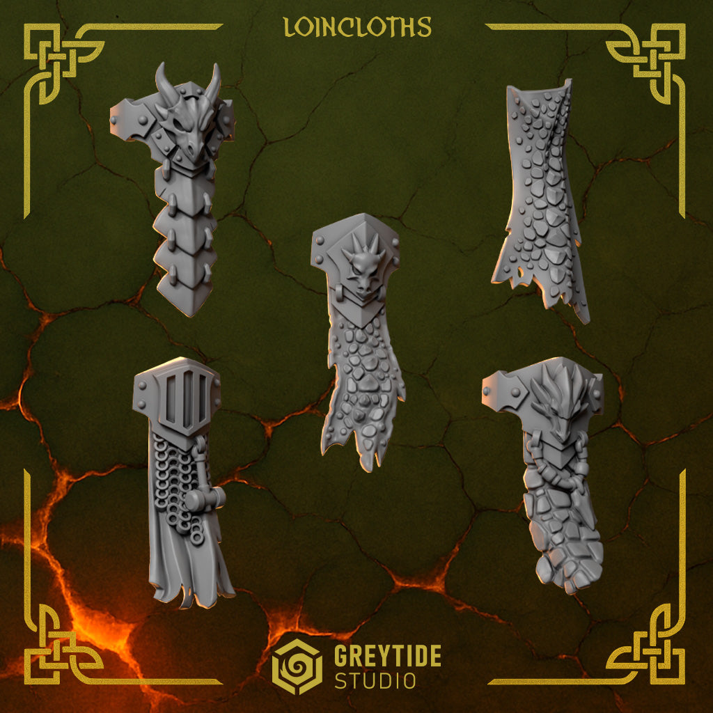 Greytide Studios - Anvil Wardens - Loincloths