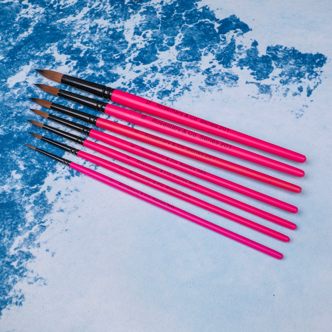 Jay's Favorite Starter Set - PRE-ORDER Rosemary & Co. Set 25 Brushes - 7 Brush Set
