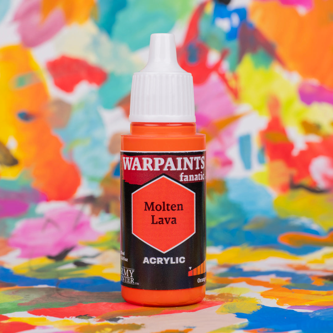 Army Painter Fanatic Warpaints - Molten Lava