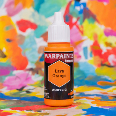 Army Painter Fanatic Warpaints - Lava Orange