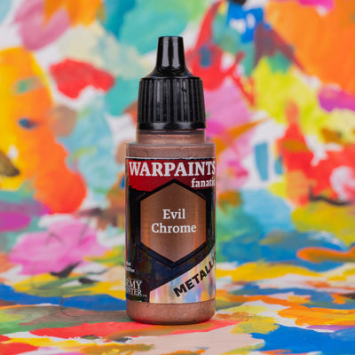Army Painter Fanatic Warpaints Metallics - Evil Chrome