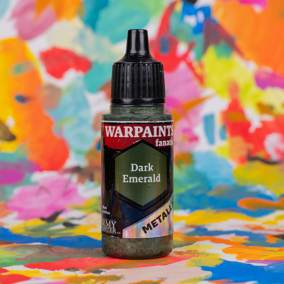 Army Painter Fanatic Warpaints Metallics - Dark Emerald
