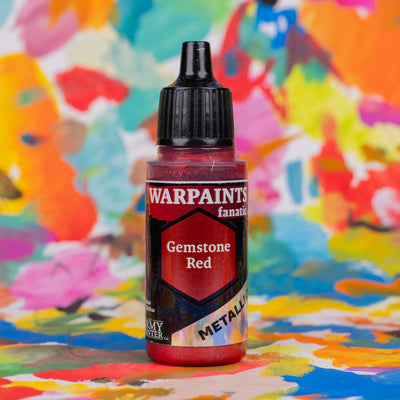 Army Painter Fanatic Warpaints Metallics - Gemstone Red