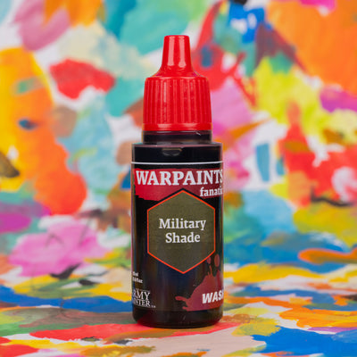 Army Painter Fanatic Warpaints Washes - Military Shade