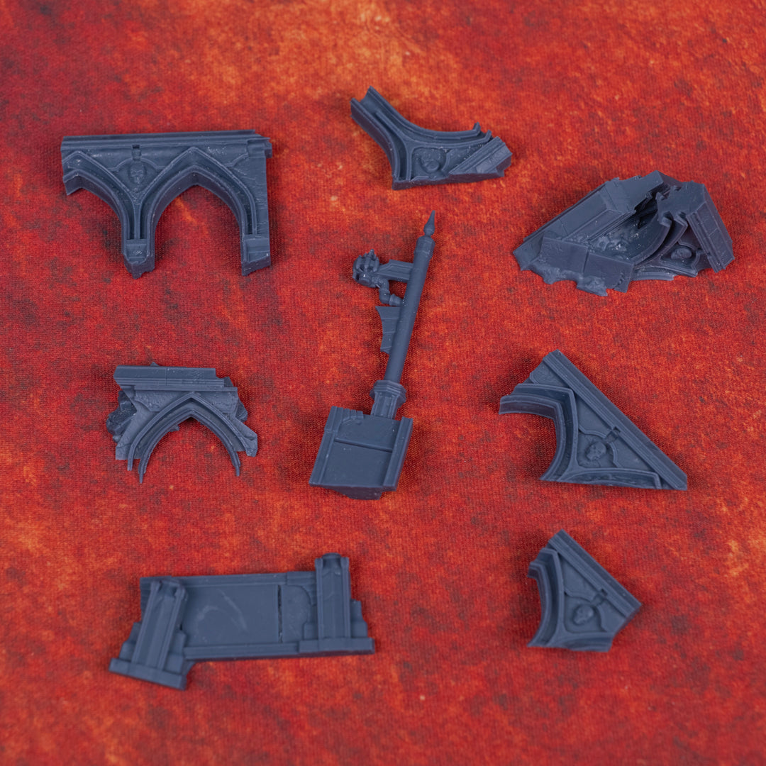 Invaded City Basing Bits - Ruins Pack 2