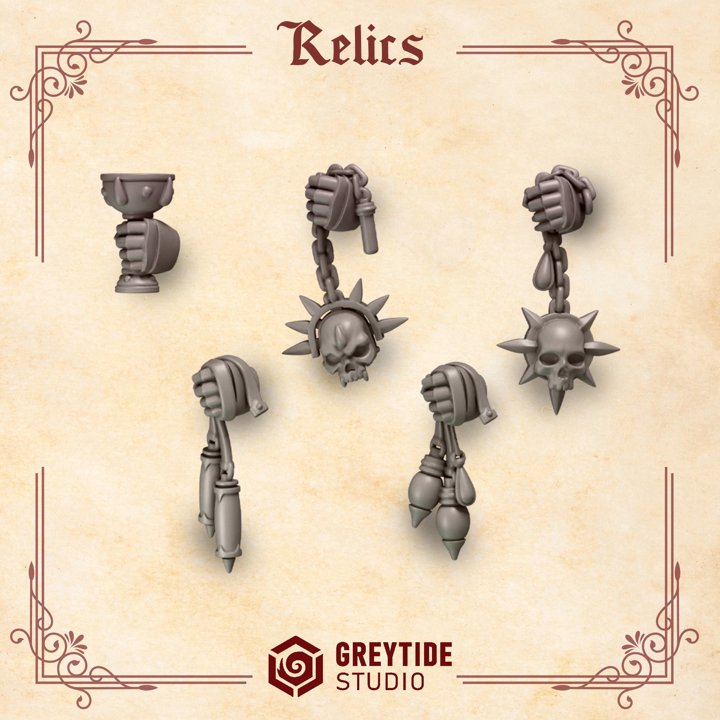 Greytide Studios - Crimson Lords - Relic Hands