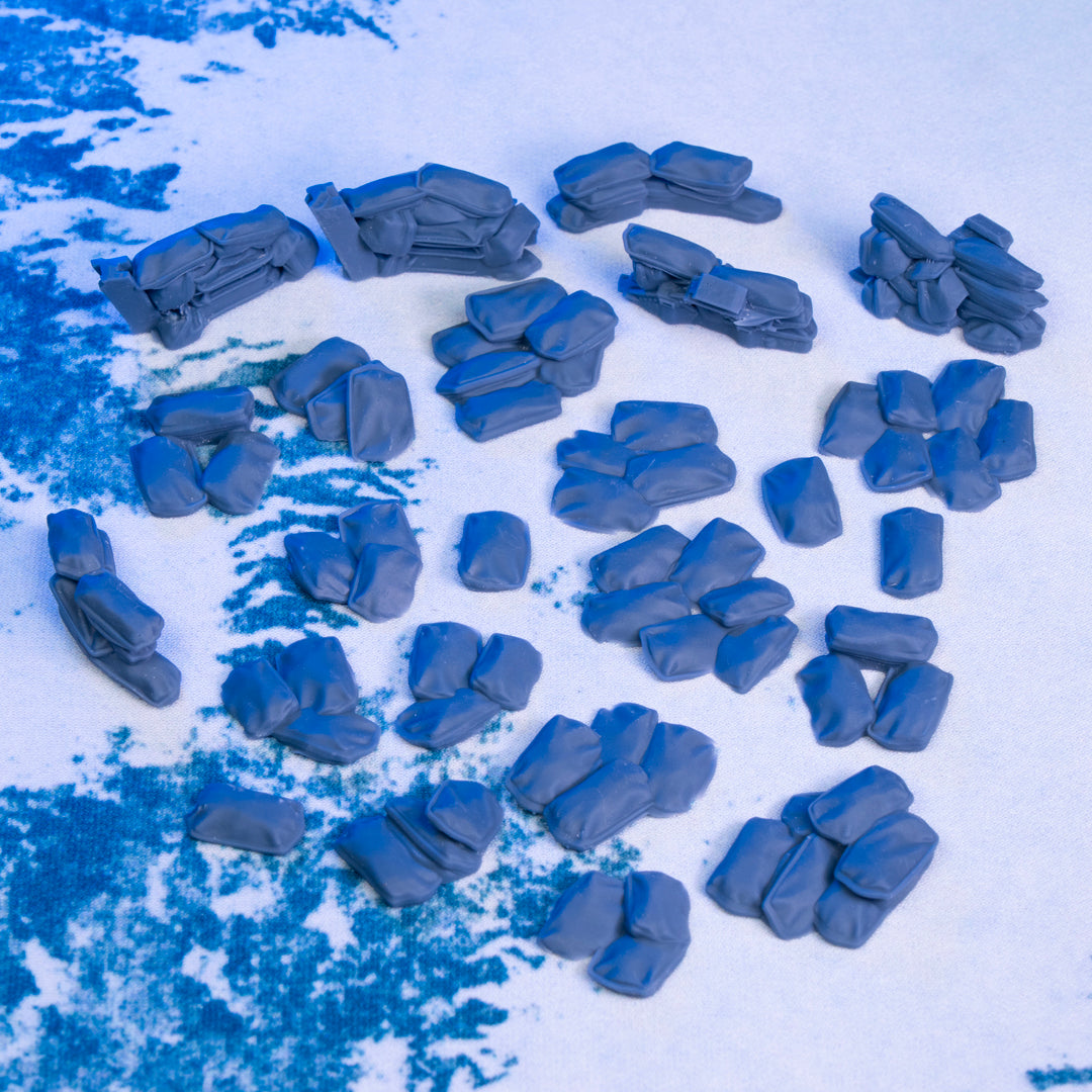Grim Battlefield Basing Bits - Sandbags