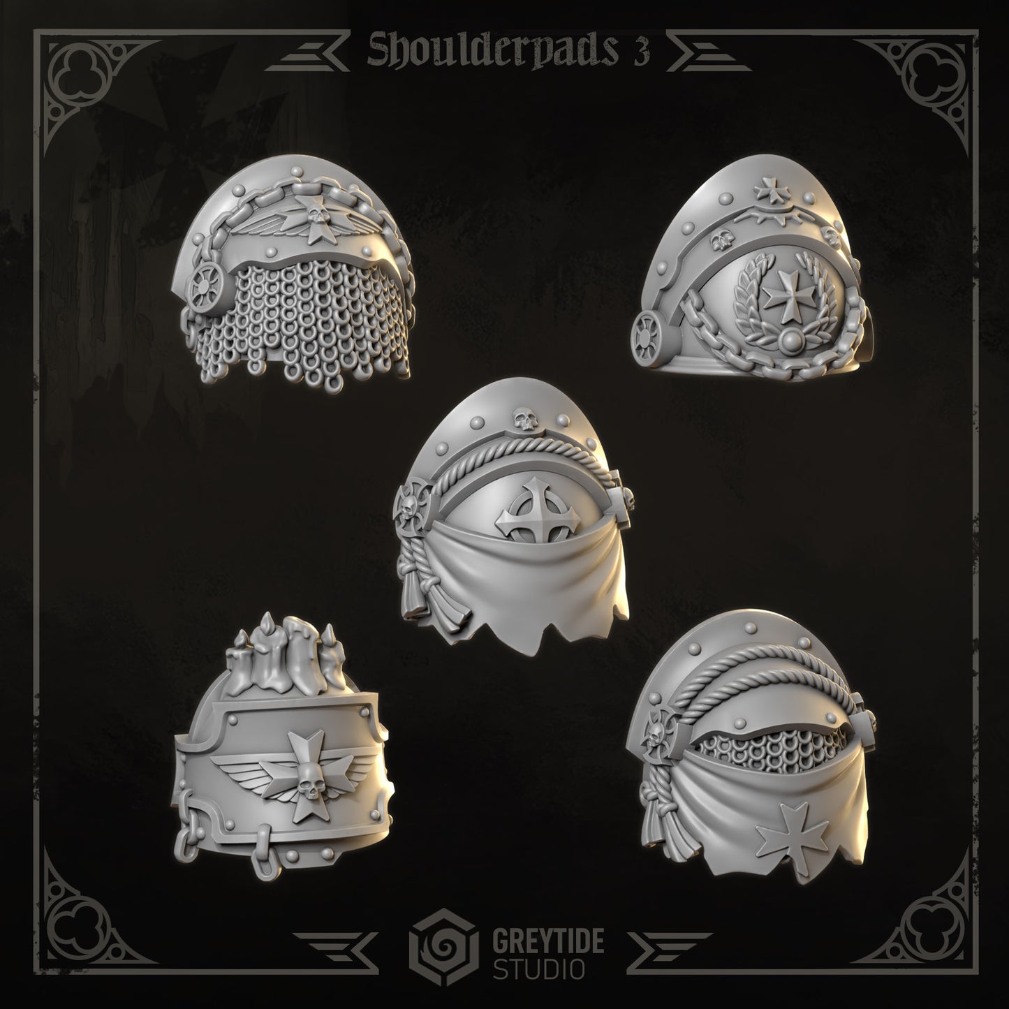 Greytide Studios - Eternal Crusaders - Big Shoulderpads 3