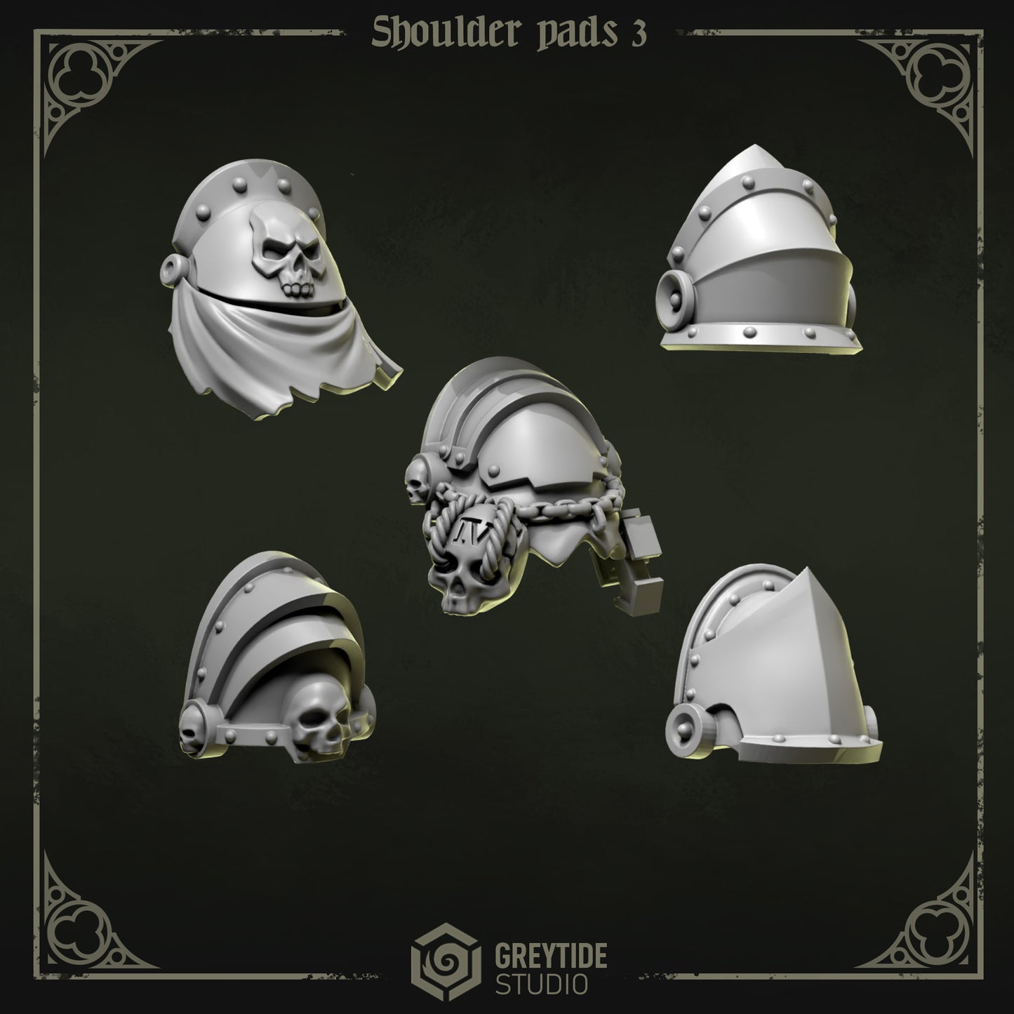 Greytide Studios - Eternal Pilgrims - Shoulder Pads 3