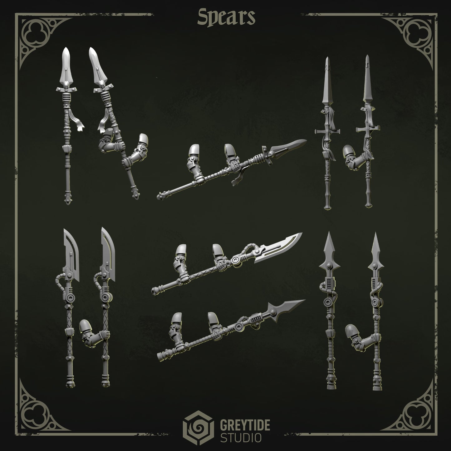 Greytide Studios - Eternal Pilgrims - Spears