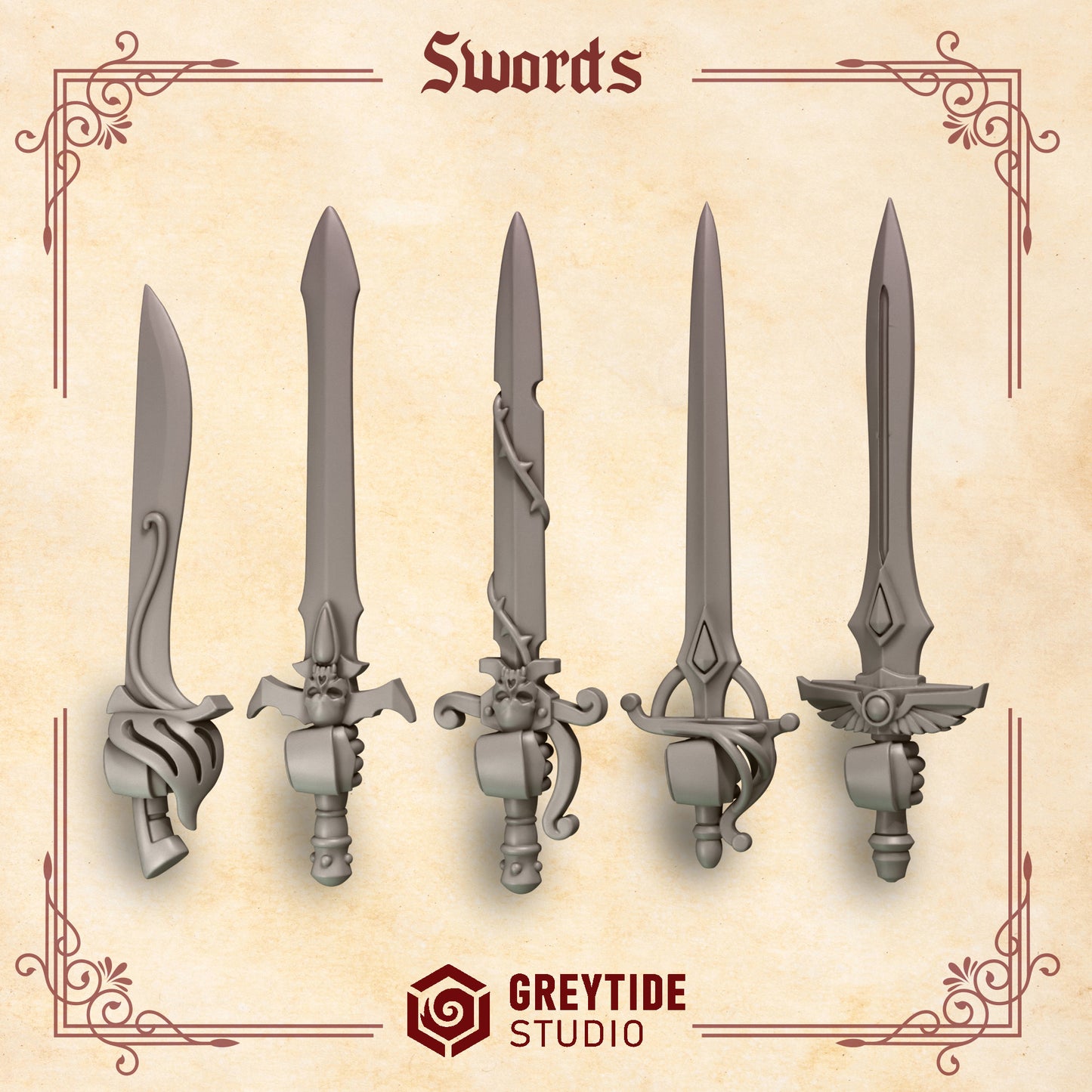 Greytide Studios - Crimson Lords - Swords