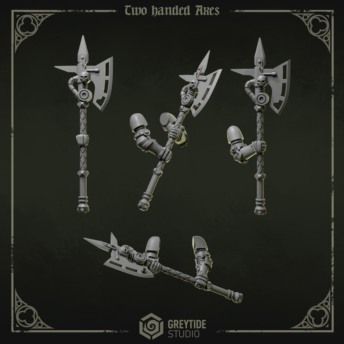 Greytide Studios - Eternal Pilgrims - Two Handed Axes