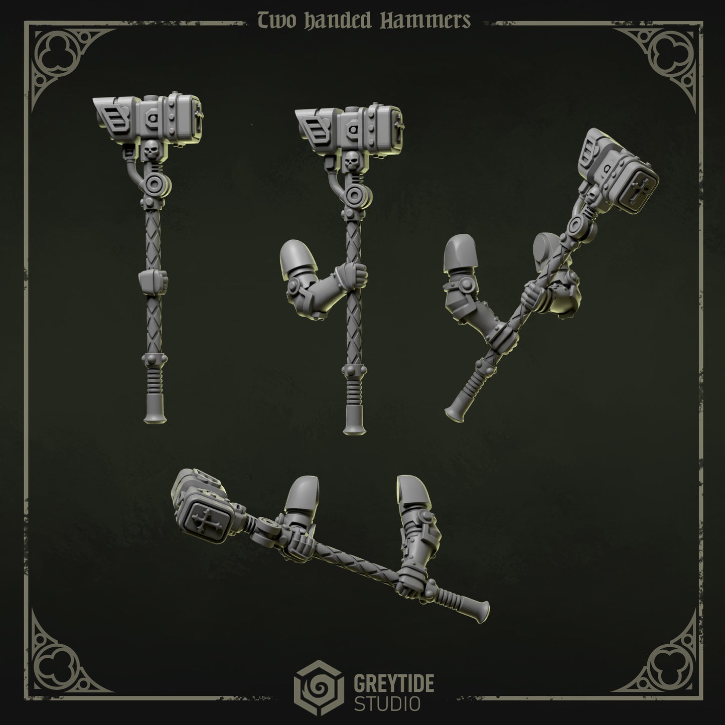 Greytide Studios - Eternal Pilgrims - Two Handed Hammers
