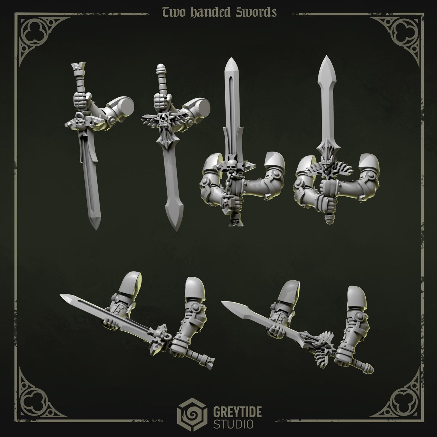 Greytide Studios - Eternal Pilgrims - Two Handed Swords