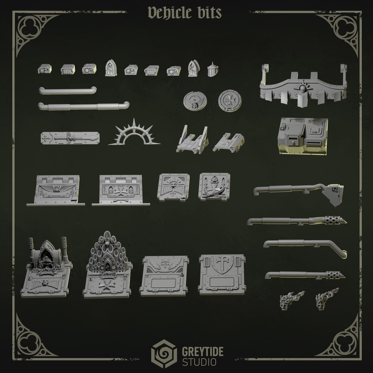 Greytide Studios - Eternal Pilgrims - Vehicle Bits