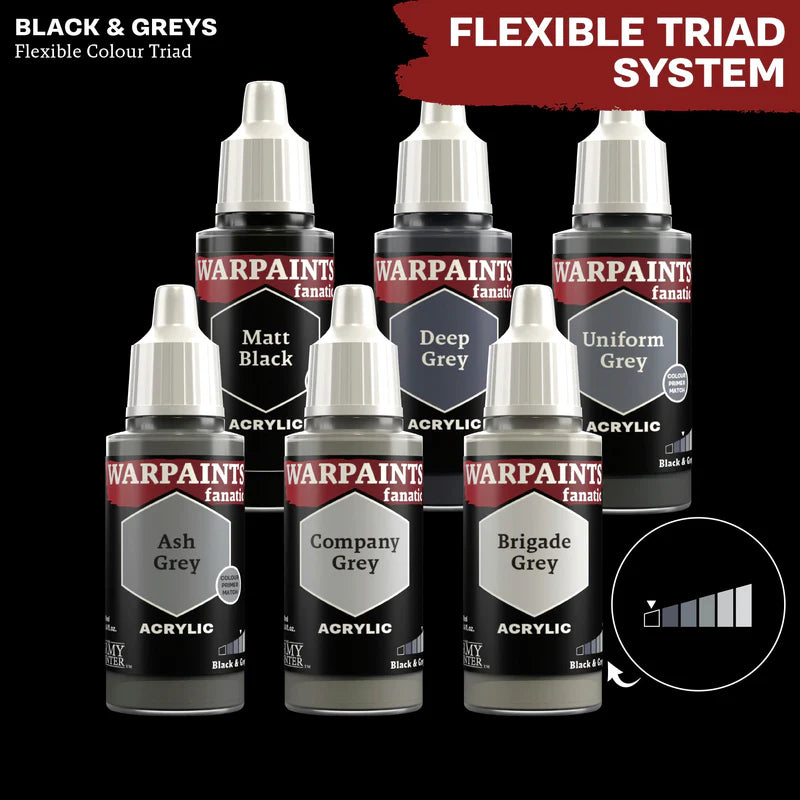 Army Painter Fanatic Warpaints - Company Grey