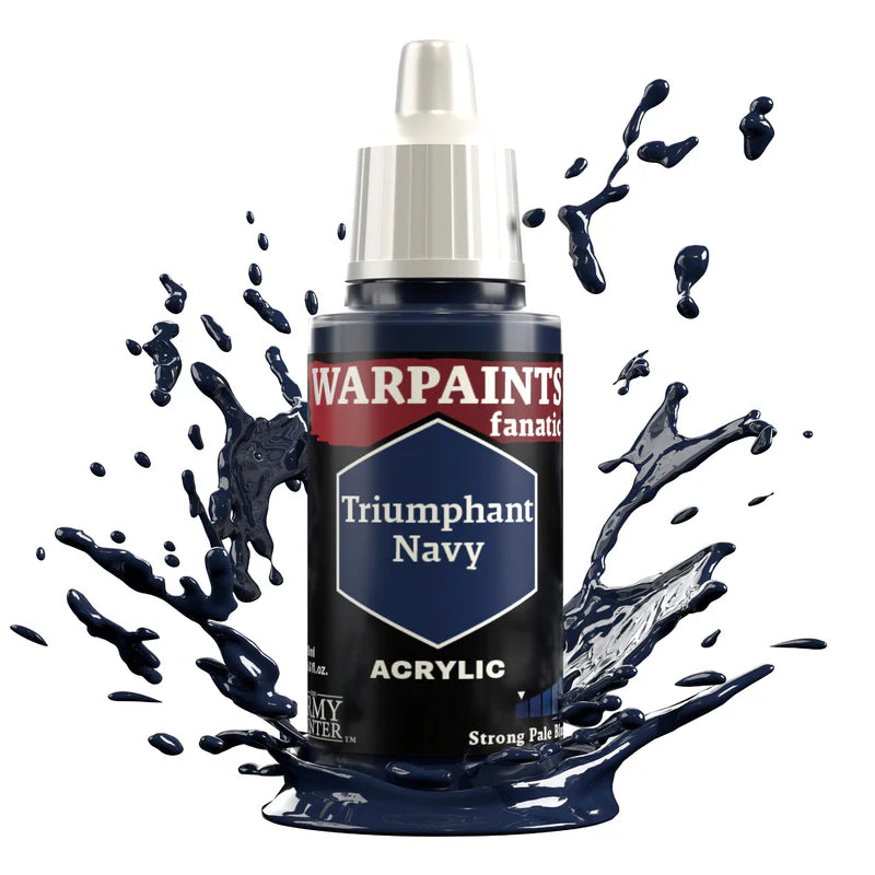 Army Painter Fanatic Warpaints - Triumphant Navy