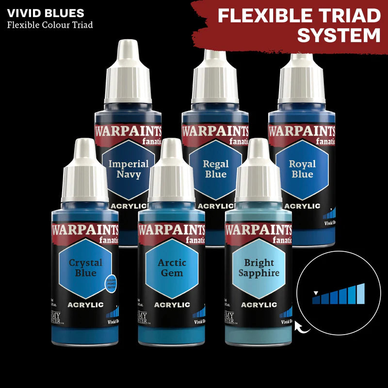 Army Painter Fanatic Warpaints - Bright Sapphire