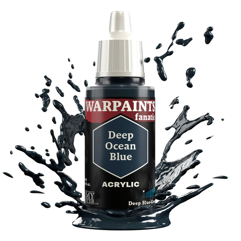 Army Painter Fanatic Warpaints - Deep Ocean Blue