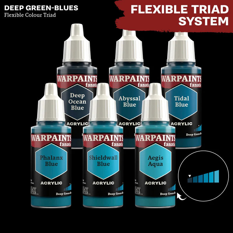 Army Painter Fanatic Warpaints - Tidal Blue