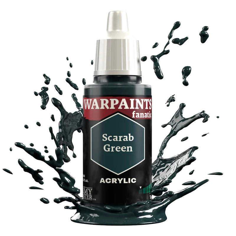 Army Painter Fanatic Warpaints - Scarab Green