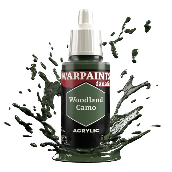 Army Painter Fanatic Warpaints - Woodland Camo