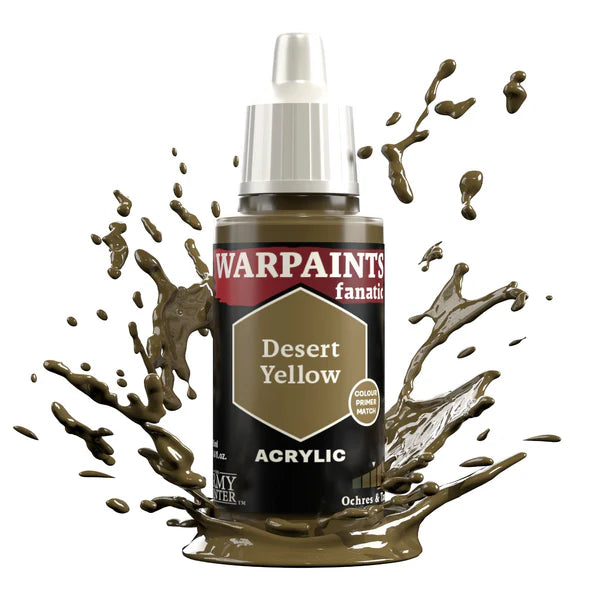 Army Painter Fanatic Warpaints - Desert Yellow