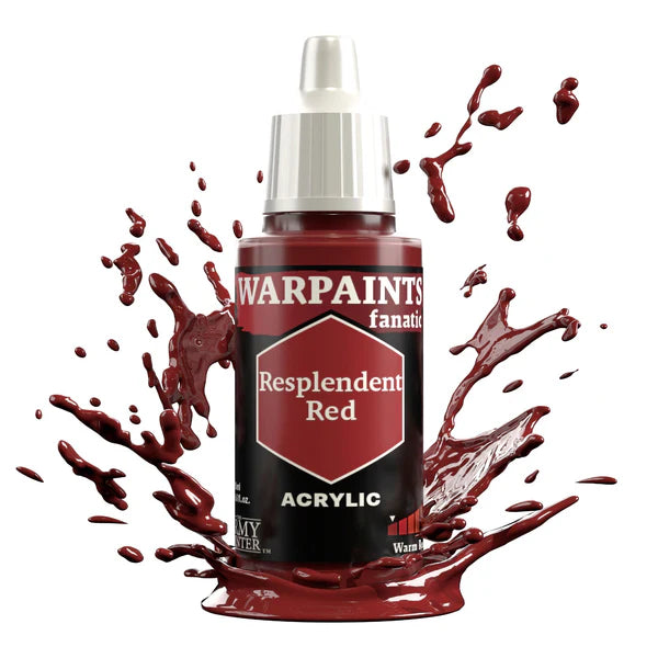 Army Painter Fanatic Warpaints - Resplendent Red