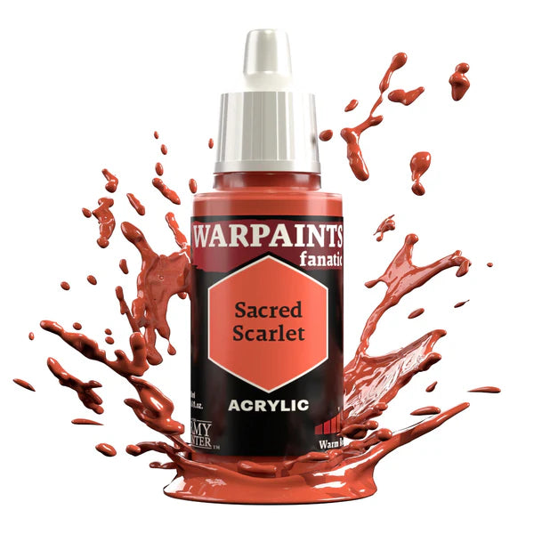 Army Painter Fanatic Warpaints - Sacred Scarlet