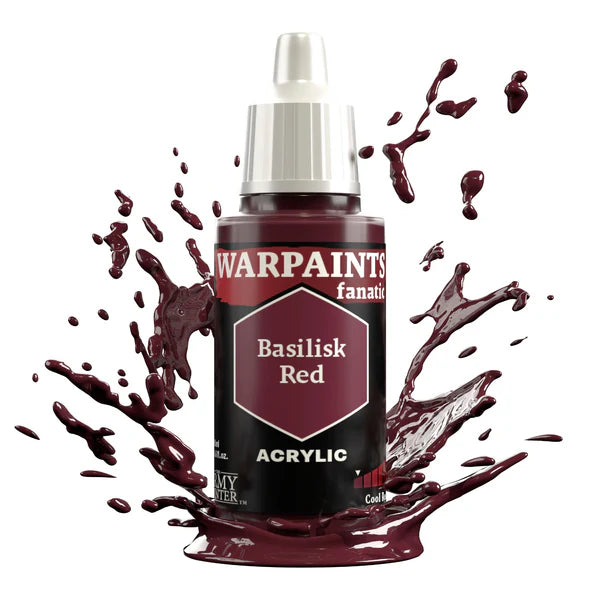 Army Painter Fanatic Warpaints - Basilisk Red